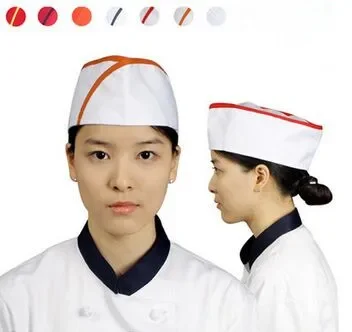 Korea food cap south korea chef cap waiter hat japanese chef hat restaurant waiter accessories food service supplies