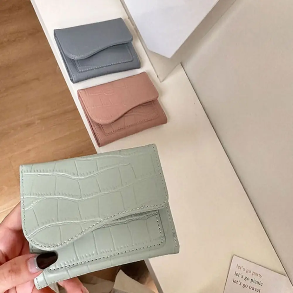 Mini Wallet Women Fashion Purse Female Short Mini Wallets PU Leather Purse Female Small Wallet for Women