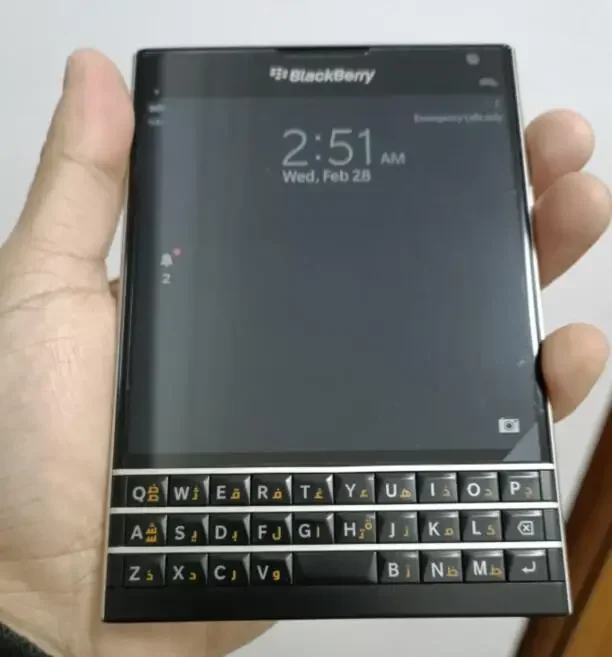 Imagem -06 - Original Desbloqueado Blackberry Passaporte Q30 Telefone Celular 32gb Rom 3gb Ram 13mp Câmera Bluetooth Tela de Toque Wifi Smartphone Barra