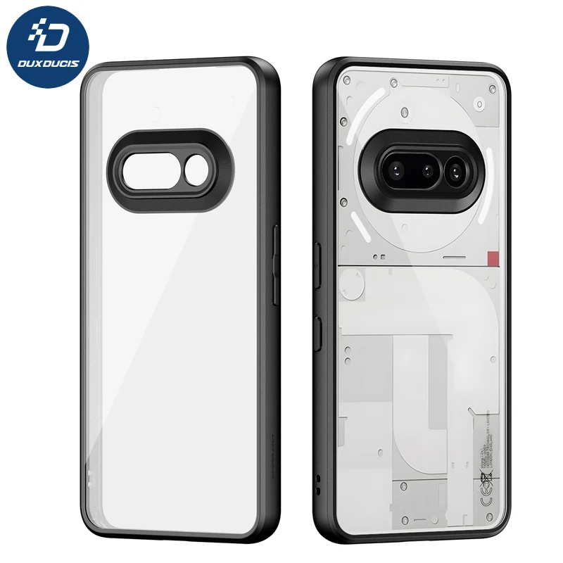 ل لا شيء الهاتف 3A الشيخول DUX DUCIS Aimo سلسلة المضادة للبصمة الصلب PC + غطاء هاتف شفاف غير لامع من البولي يوريثان