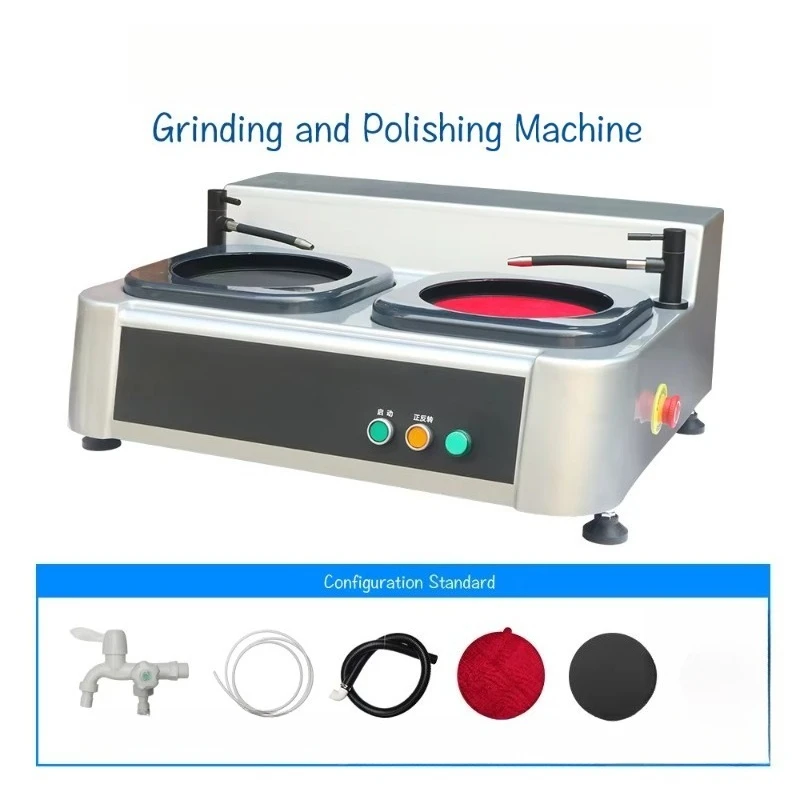 Specimen Grinding and Polishing Machine | Double Disc Grinder Polisher