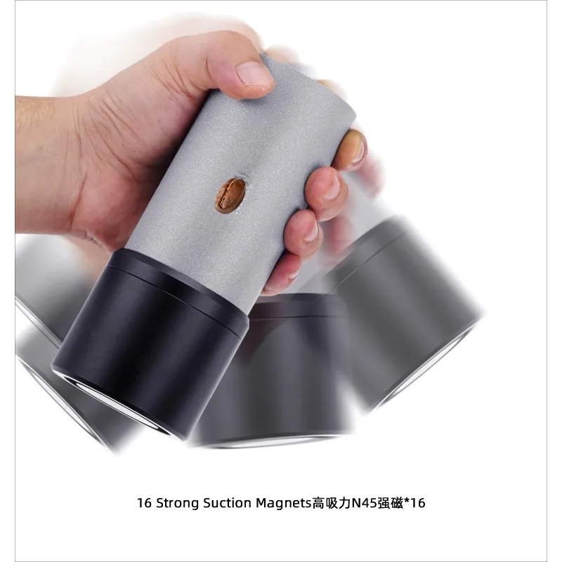 C40c60 Hand Mill MK4MK3 Strong Magnetic Absorption Aluminum Alloy Powder Cup Tank
