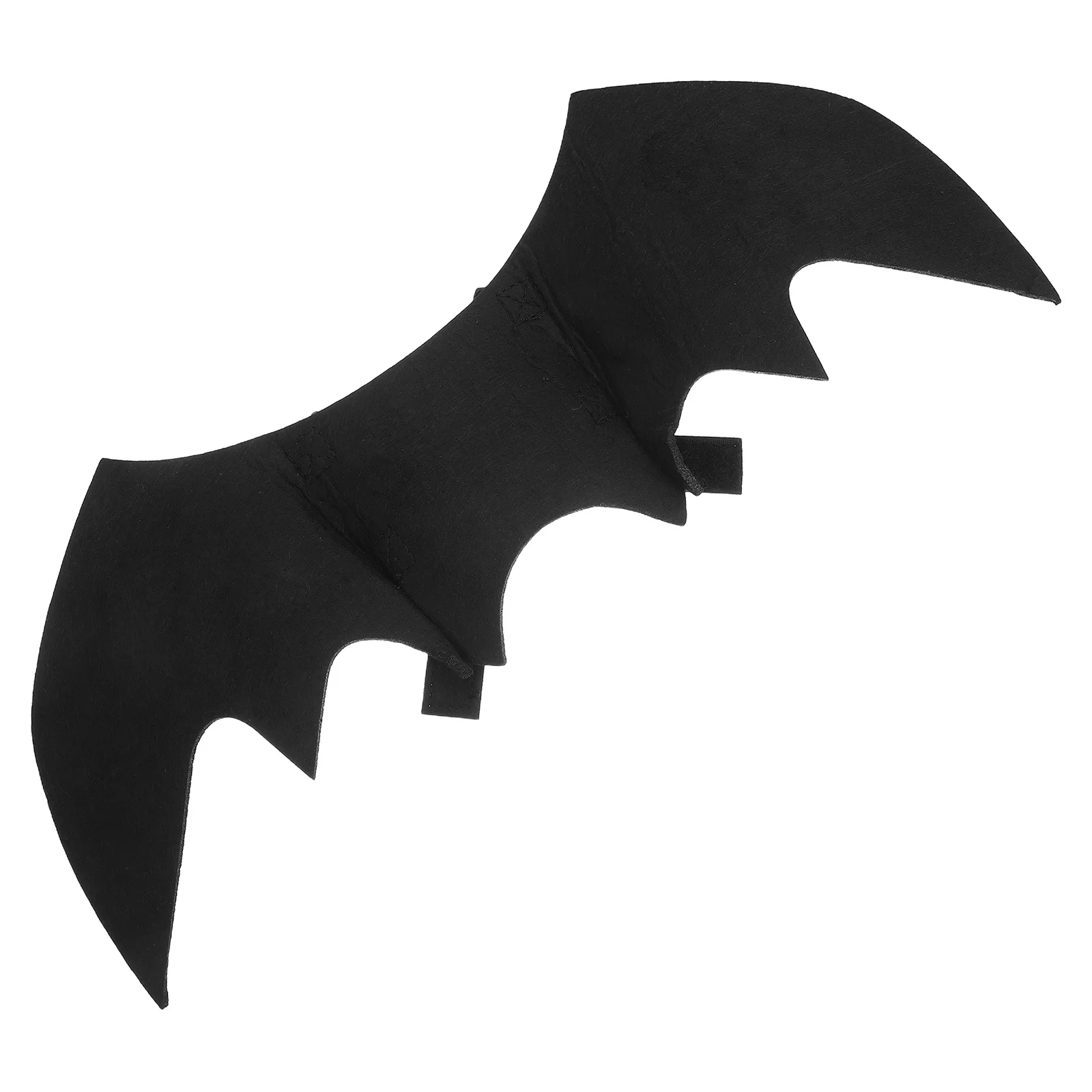 

Halloween Pet Bat Wings Black Felt Cloth Adjustable Tape Fastener Dog Cat Costume Bat Wing Pet Halloween Accessories
