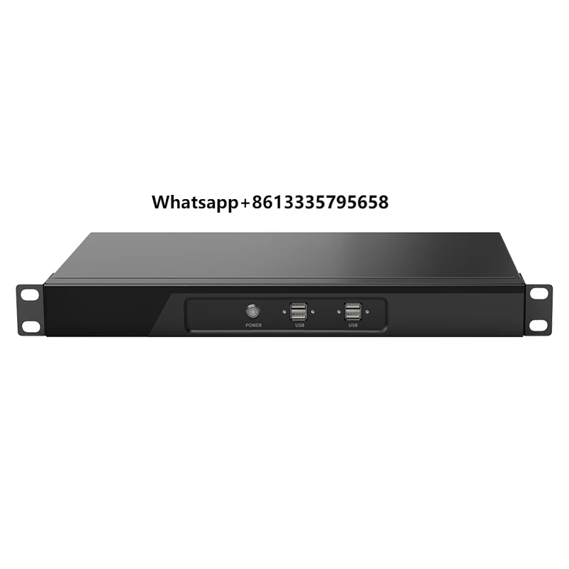 

BKHD 1U Rack Type Industrial Computer Server Quad Core J4125 J6412 Quad Core I7-7500u Computer Host Linux Win10 RS485 Serial