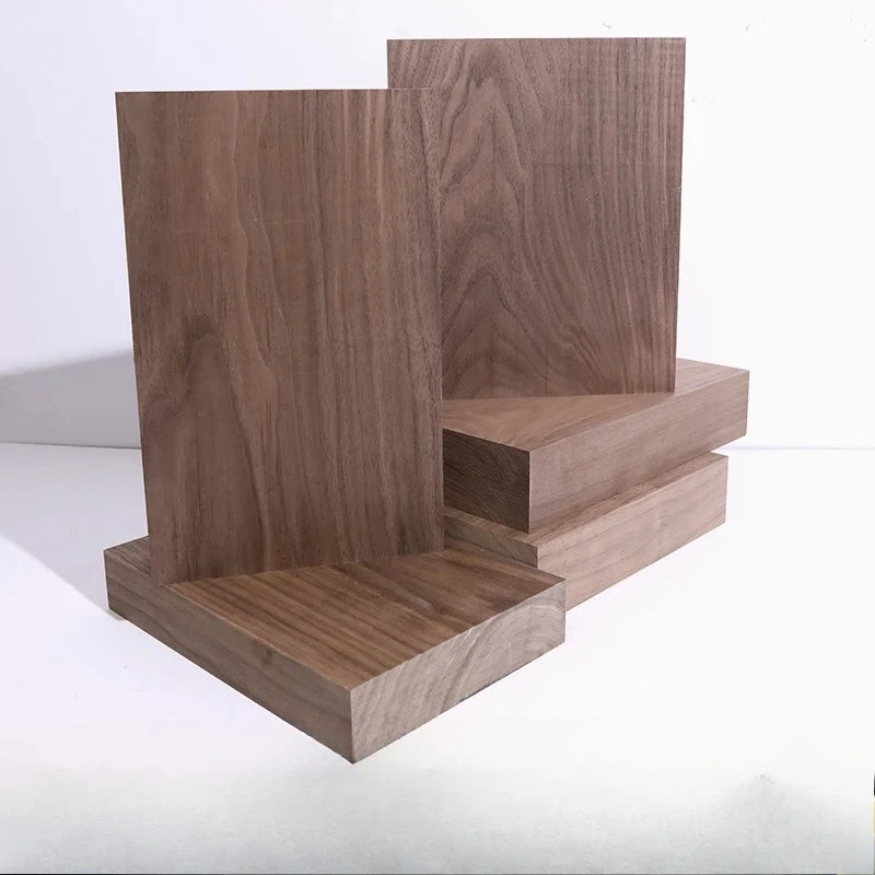 Premium Black Walnut Wood Board Solid Hardwood Lumber for DIY Projects Durable Solid Wood Panels Desktop & Shelf Material