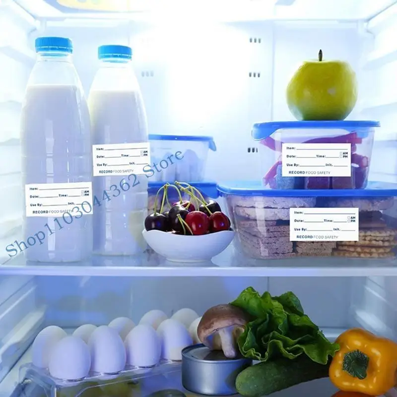 A3PA Label Sticker Label Makanan Lepas untuk Kitchen Cafe