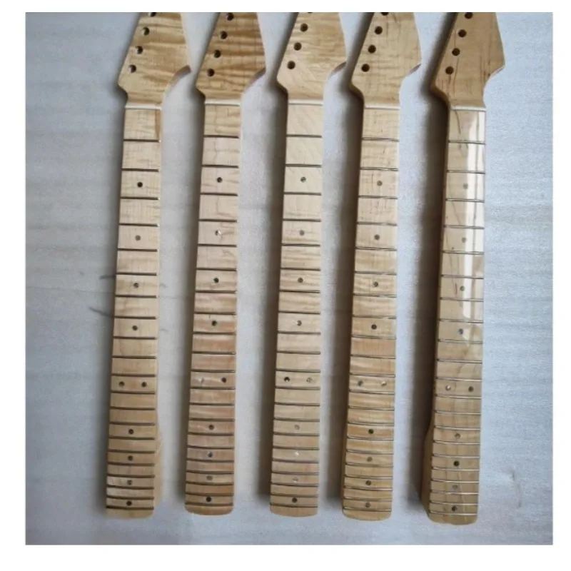 

Excellent electric guitar neck integrated with tiger pattern and maple neck, 21st grade