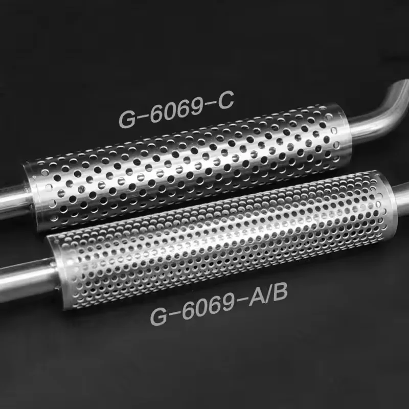 LESU 1/14 รถบรรทุกจำลองท่อไอเสียปล่องไฟไม่ทะลุรูแข็ง G-6069 ทามิย่า ดราเกิลเฮดโคลนตกแต่งชิ้นรุ่น