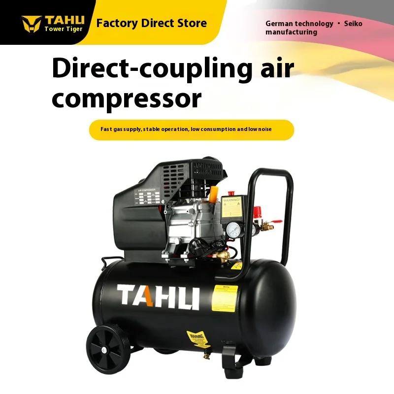 Direct Industrial Grade Portable Air Compressor Fast Gas Low Noise High Pressure Piston Pump New Condition Engine Core