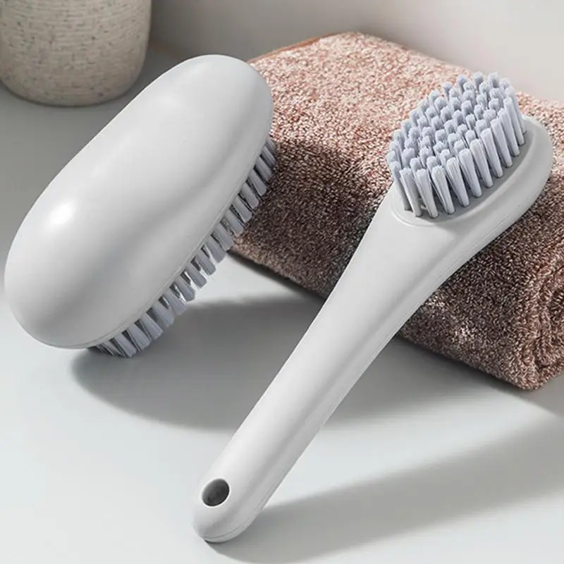 

Laundry Brush For Stains On Clothes Laundry Brush For Stain Removal Non-Slip Ergonomics Handle Scrub Brushes For Cleaning