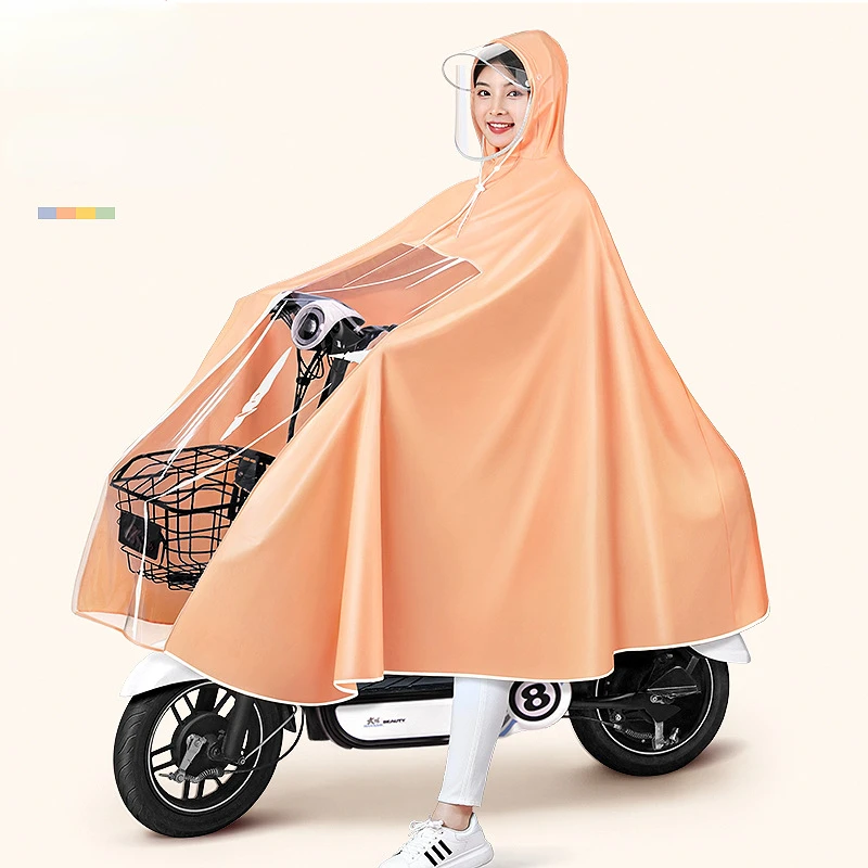 

non-disposable one-piece raincoat PVC new color rain poncho High Quality Raincoat for Electric Vehicles poncho raincoat