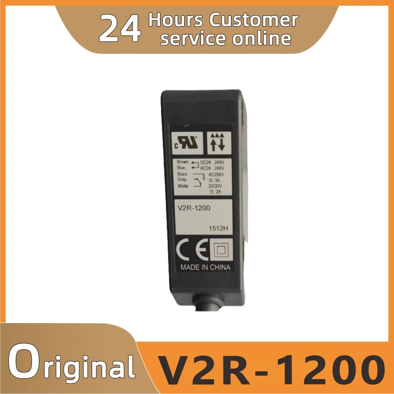 

New original V2R-1200 mirror reflection light touch adhesive machine photoelectric sensor