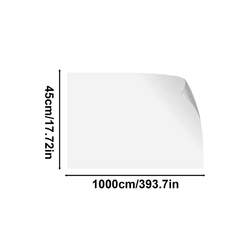 Electrostatic Whiteboard Wall Stickers Removable Children's Household Writing Board No Hurt The Wall Painting Drawing Board