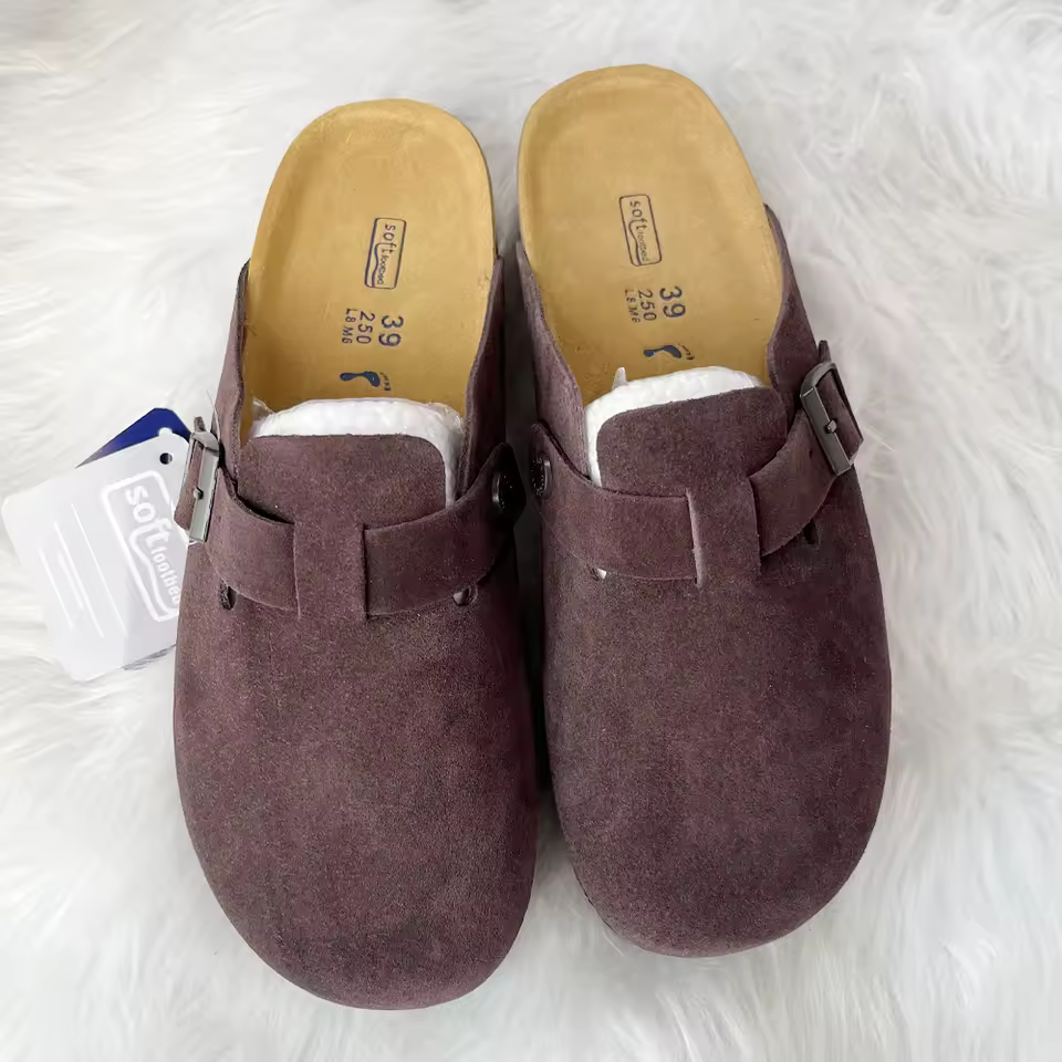 Soft Footbed Top Quality New Leather For Women And Men Fashion Summer All-Match Sandals Shoes soft-Soled Sandals For Daily Wear - AliExpress