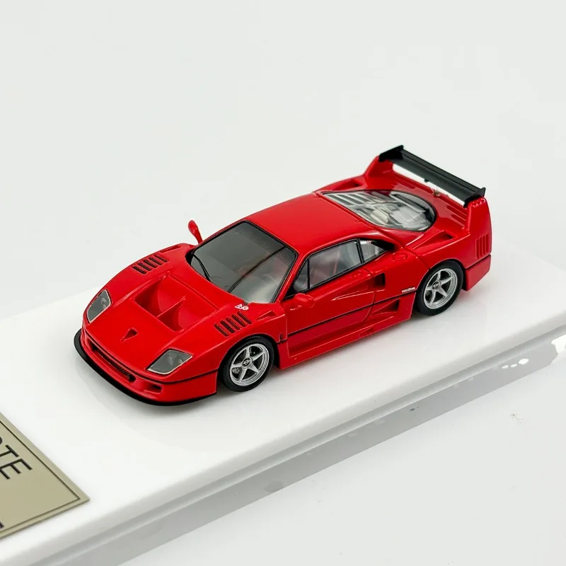 DMH 1/64 Ferrari F40 GTE Limited Edition harslegering speelgoed motorvoertuig gegoten metalen model geschenken