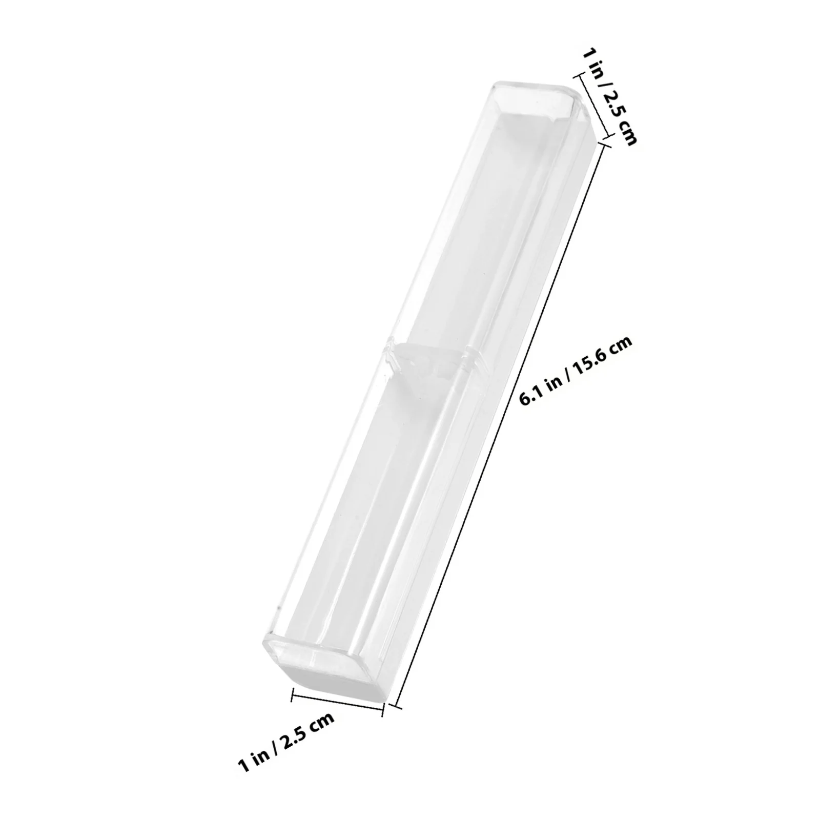 12 قطعة حامل حافظة أقلام صندوق رصاص بلاستيكي صغير الحجم سهل الحمل حافظة عرض القلم للاستخدام اليومي خيار مشاركة هدايا السفر #4