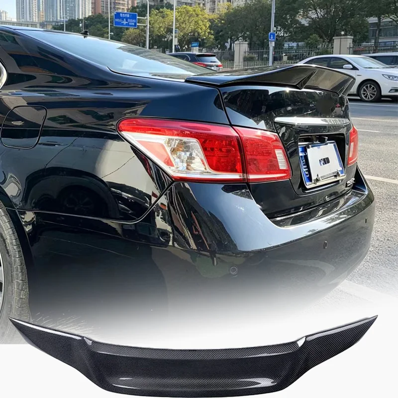 

Suitable for 2006-2012 Lexus ES tail wing car modification ES350 ES240 true carbon rear pressure wing R-type rear spoiler