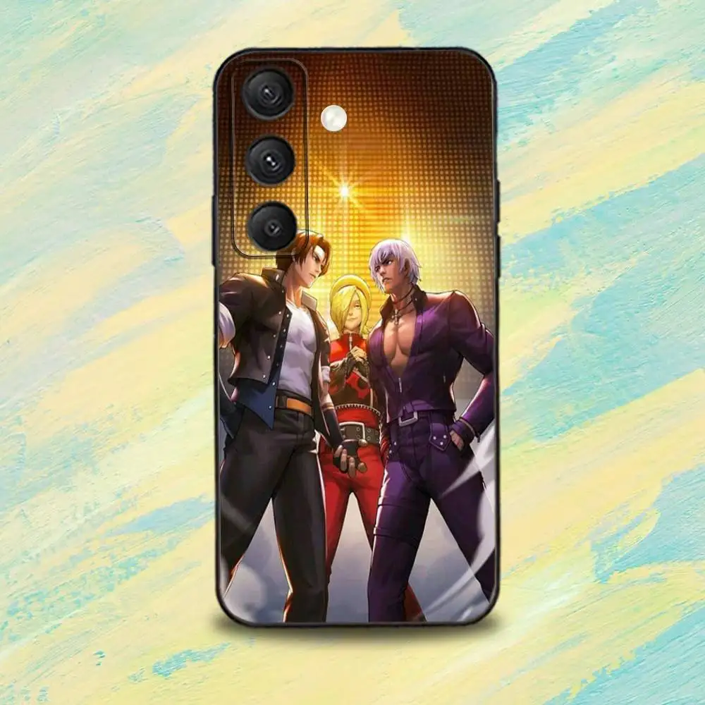 Funda de teléfono Cool KingS Of F-Fighters para Samsung S25,S24,S10,S22,S21,S20,S23,Ultra,Plus,Lite,FE, funda negra de silicona suave