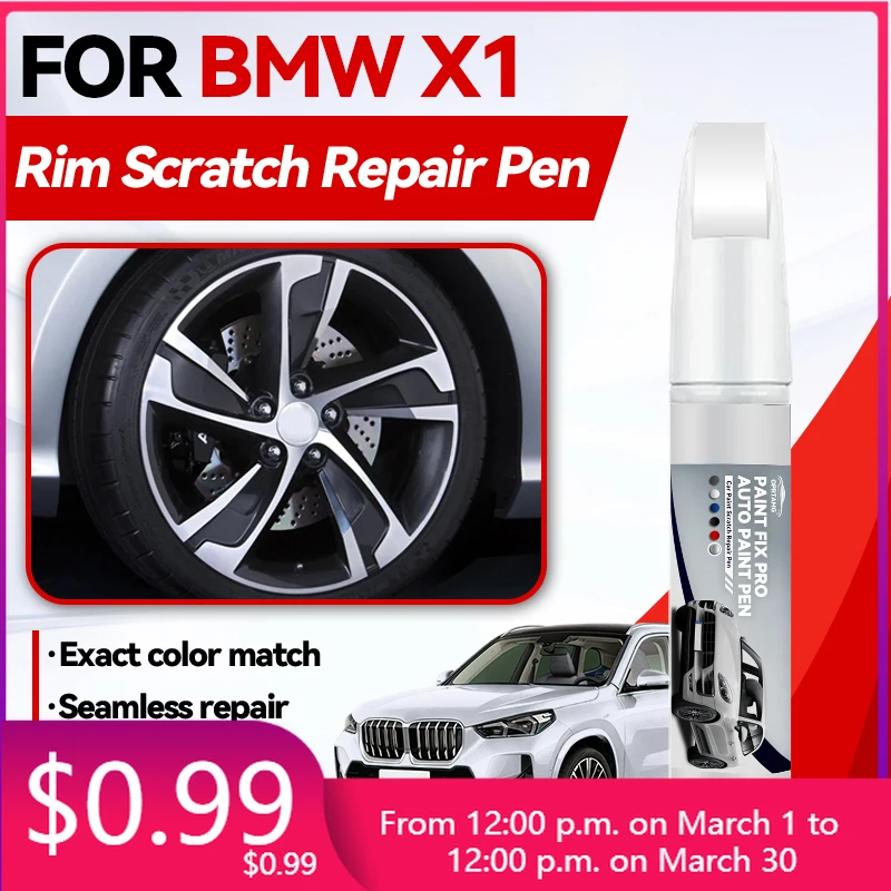 Car Accessories For 2009-2025 X1 BMW E84 F48 F49 U11 SDrive XDrive Paint Accessories Touch Up Scratch Remover DIY Auto