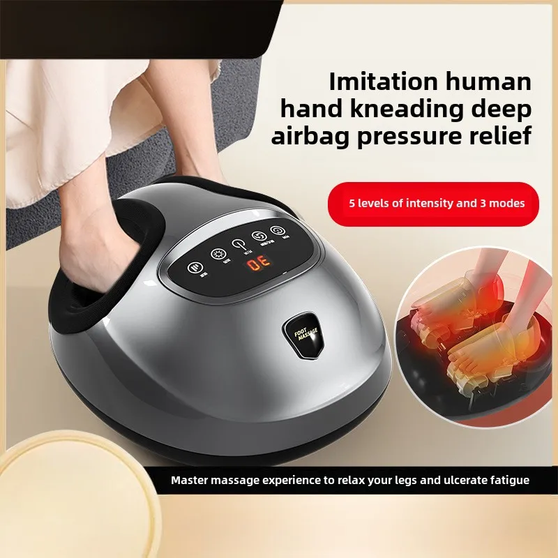 

Foot Therapy Machine Foot Massager Household Automatic Foot Roller Kneading Hot Compress Massager