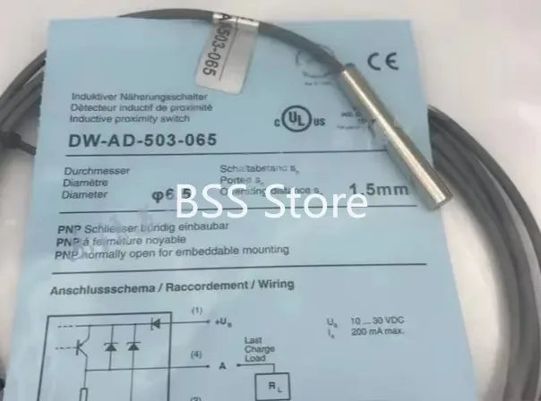 

DW-AD-501-065 DW-AD-502-065 DW-AD-503-065 DW-AD-504-065 Inductive Proximity Switch Sensor