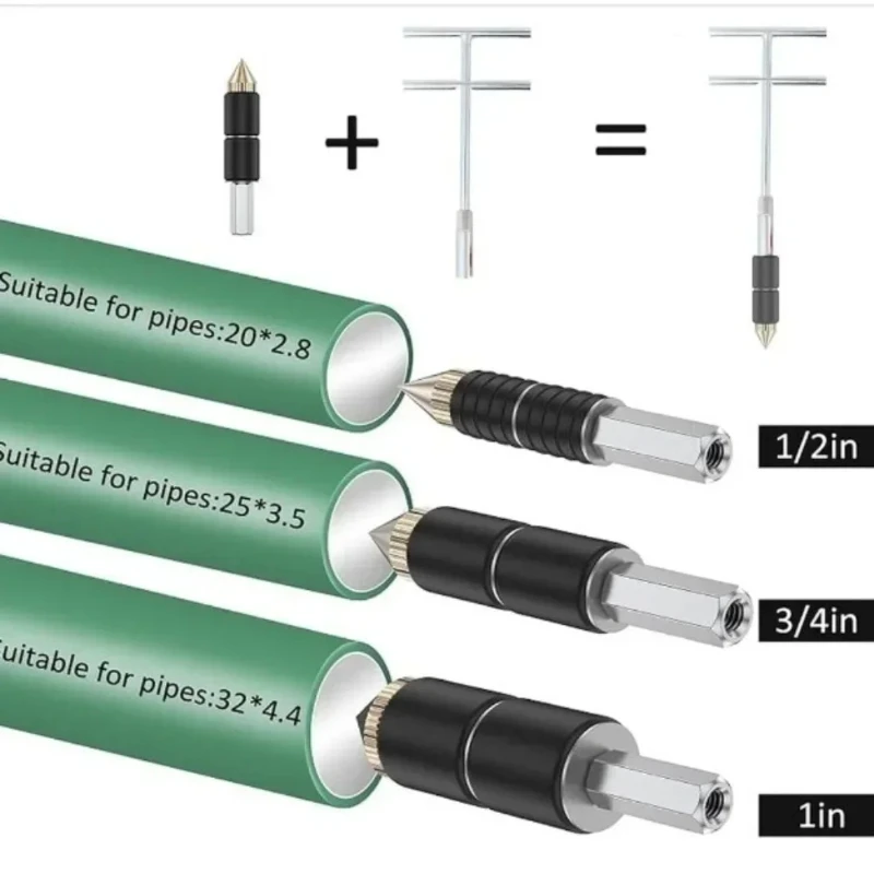 Upgraded PPR Pipe Water Stop Needle with Hot Melt Water Pipe Water Stop and Leak Repair Water Pipe Water Stop and Plugging Tool