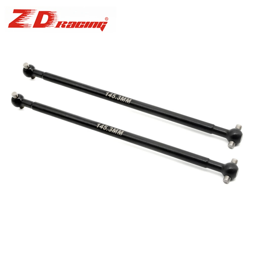 ZD Racing 1/7 MX-07 MX07 4WD Monster Truck Original Parts Metal Steel 145.3mm Rear Drive Shaft Transmission Shaft Dogbone 8736