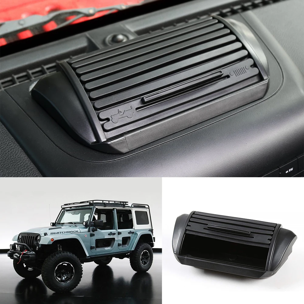 Car Dashboard Storage Box Holder For Jeep Wrangler&Unlimited JK 2011 2012 2013 2014 2015 2016 2017 Console Tidying car product