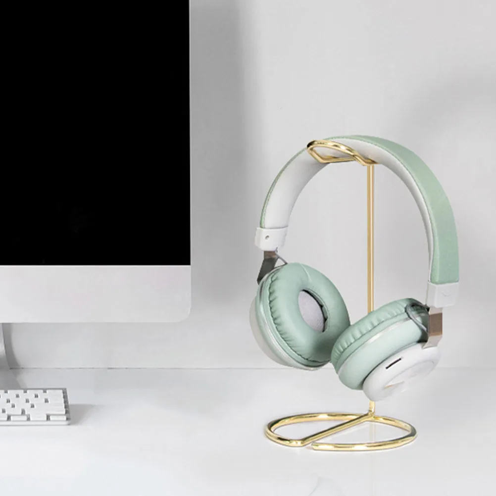 

1Pcs Sturdy Alloy Headset Holder Practical Desk Accessory for Headphones in Home Office Dorm Room Headset Stand