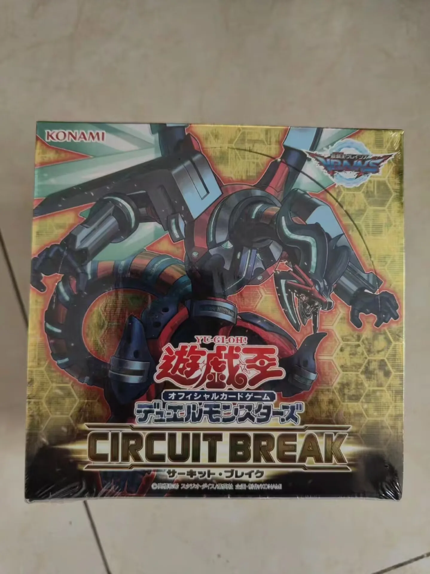 Yugioh KONAMI Duel Monsters CIRCUIT BREAK CIBR Japanese Collection Sealed Booster Box