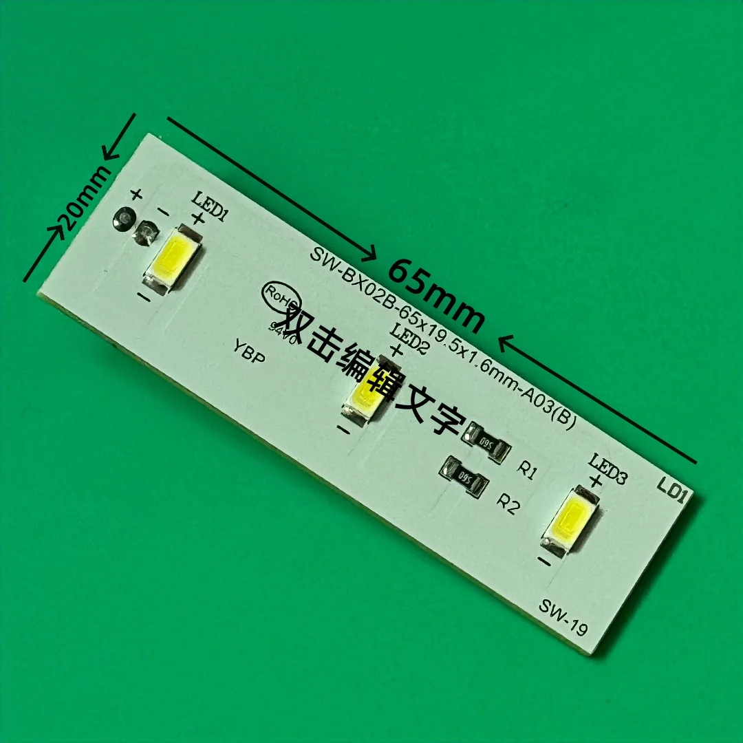Suitable for Electrolux refrigerator LED light board ZBE2350HCA light bar SW-BX02B Omar lamp Xinfei refrigerated light board