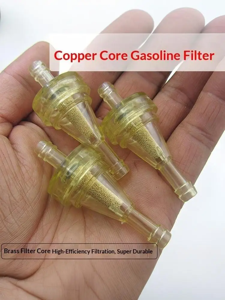 AliExpress NONE .New Sale-Small Engine Fuel Filter 1/4 Inch Inline Leakproof Fit for Gas Engine ATV Dirt Bike Off Road Motocross 2026