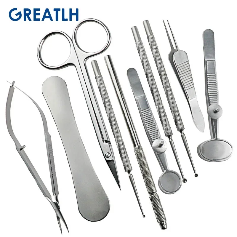 Medical Surgery Instruments Ophthalmic Meibomian Flap Kit Meibomian Gland Granuloma Clamp Turn Over The Clip 1Set