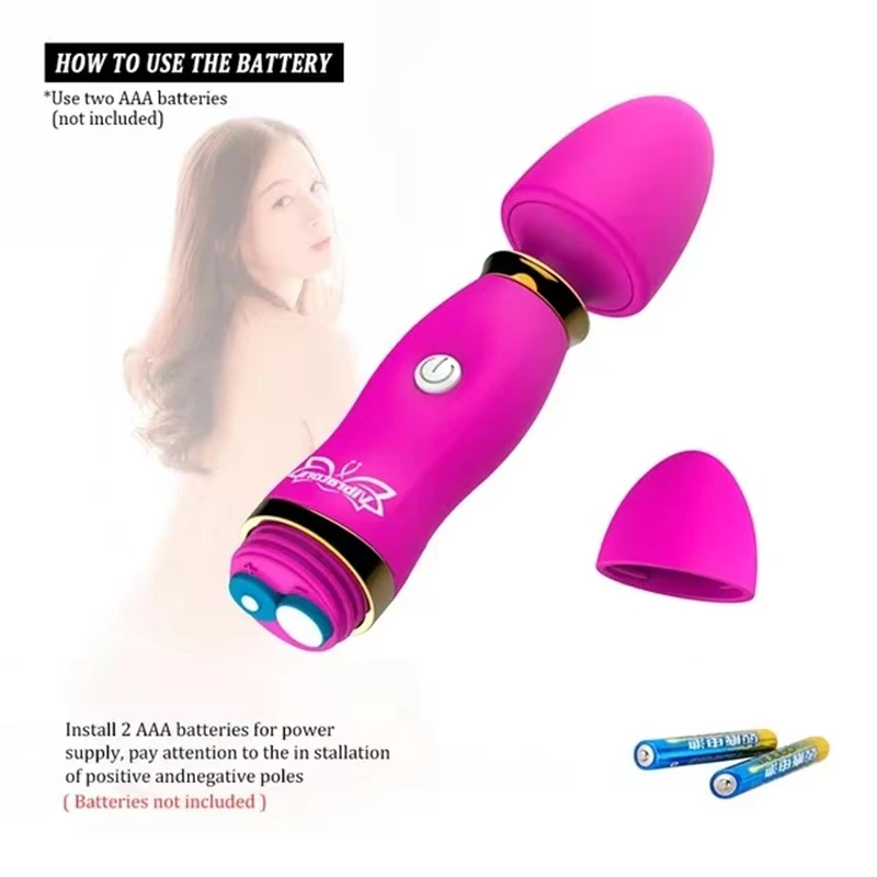 12-speed Vagina vibrator for female magic AV wand massage female masturbator G-spot sex toy store clitoral stimulator