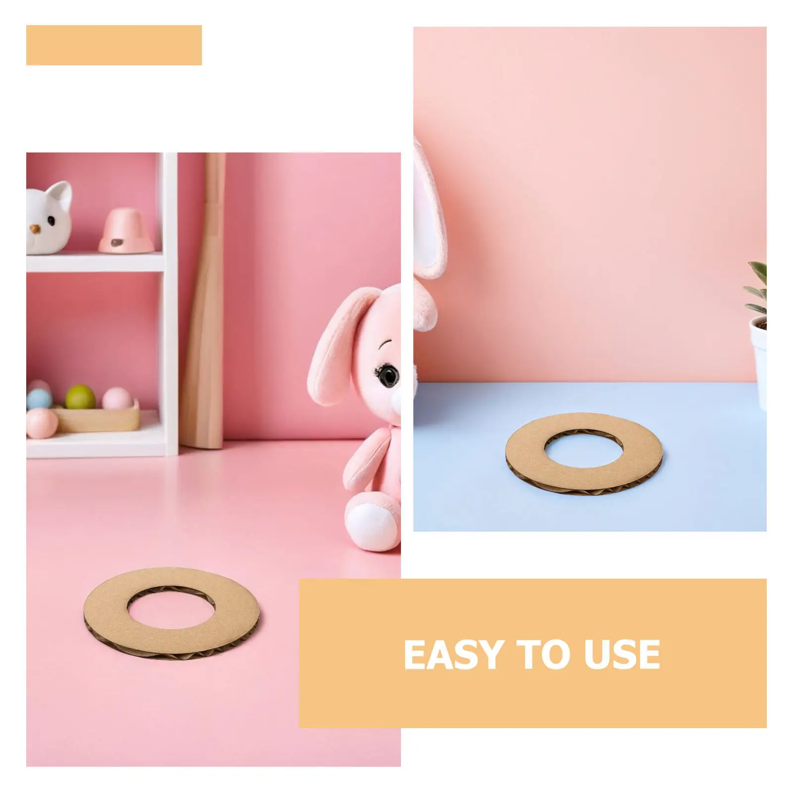 11Pcs Round Cardboard Circles 5.9 Inch Sturdy Wreath Bases for Crafting Painting Gluing DIY Decorative Wreaths Cardboard Wreath