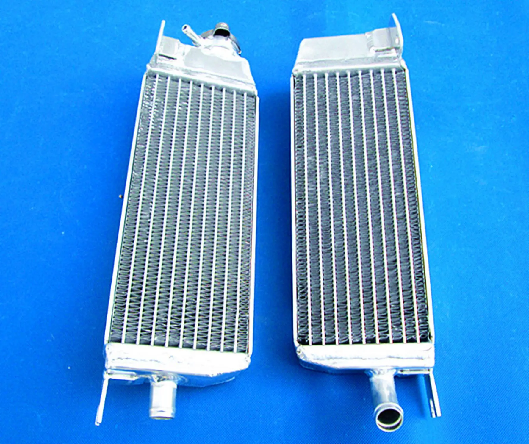 

For 1986-1988 Suzuki RM125 RM250 RM 125 250 Aluminum Radiator Cooler Cooling Coolant 1986 1987 1988