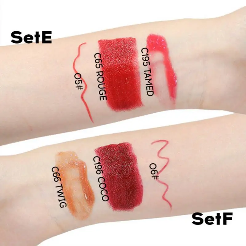 Rossetto opaco Idratante a lunga durata Antiaderente Lucidalabbra da donna Balsamo labbra idratante per feste Viaggi d'affari Incontri DailyLife