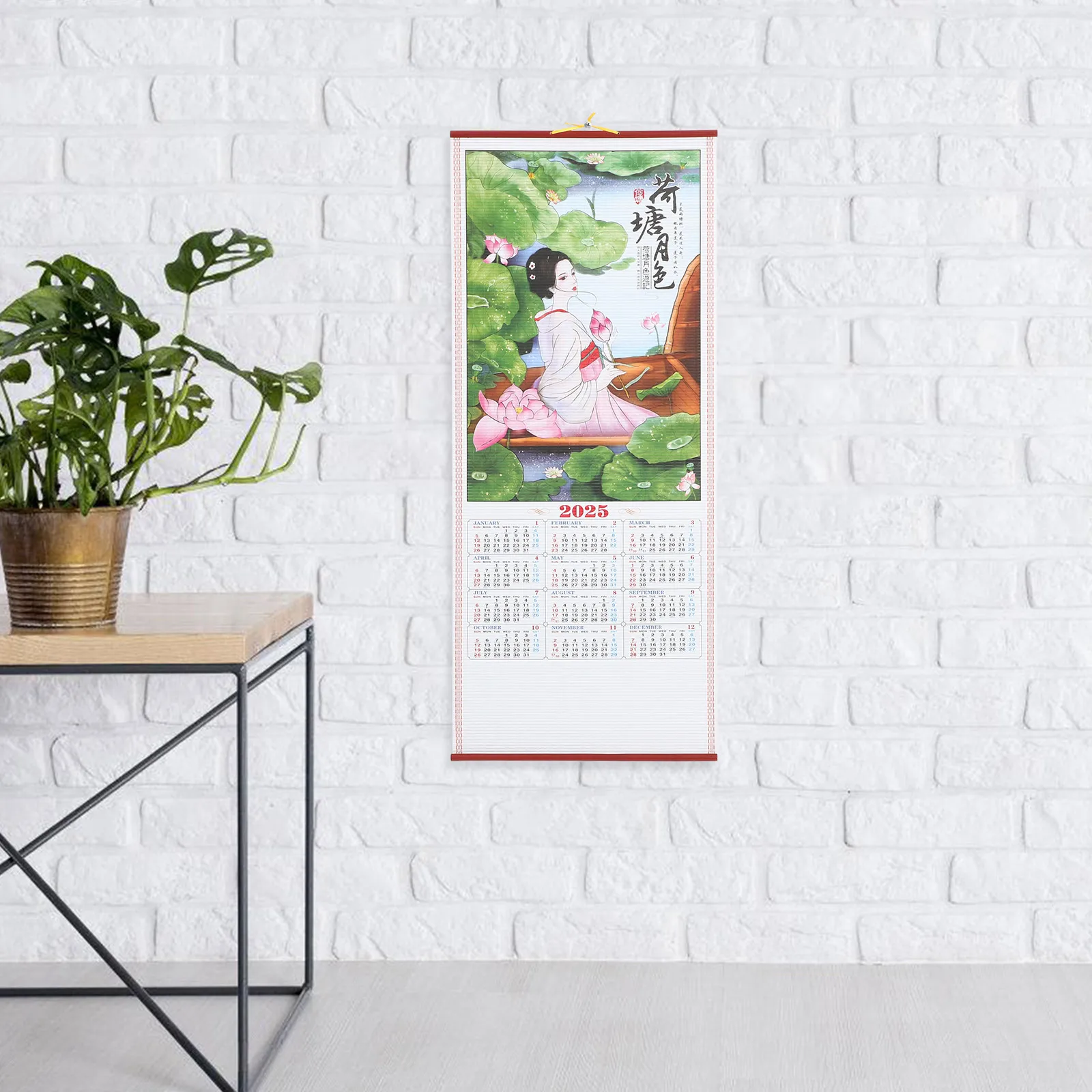 

Sturdy English Monthly Wall Clear Printed Hanging Calendar For Home Office Appointment Planning Household Daily Use Large