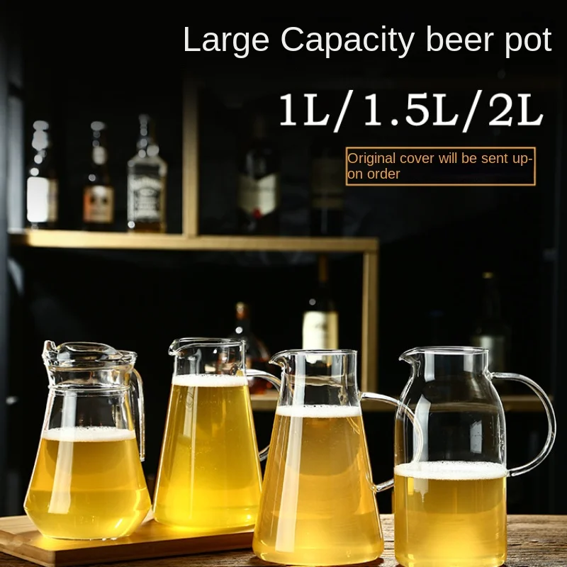 Craft Beer Draft Beer Pot Glass High Temperature Resistant Cold Water Pot