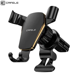 CAFELE Porta cellulare Portatelefono universale Gravity per auto Supporto per telefono con clip per montaggio sulla bocchetta dell'aria dell'auto Supporto GPS per auto