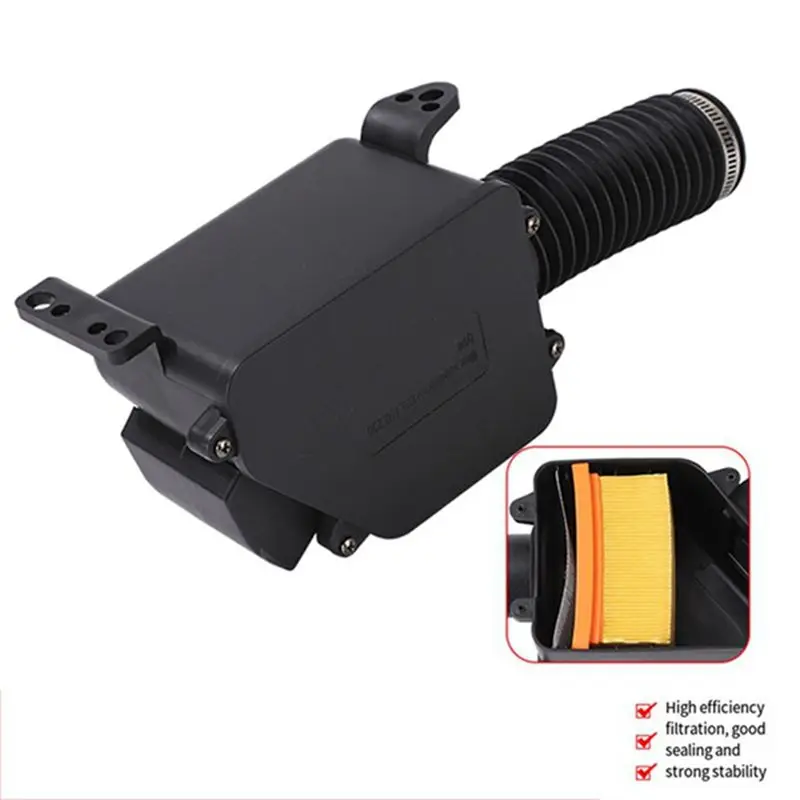 A30F-2 Pcs New ATV Air Filter Box Intake Cleaner Bend Filter For GY6 150Cc Engine 4-Wheel ATV Go Kart Scooter Moped