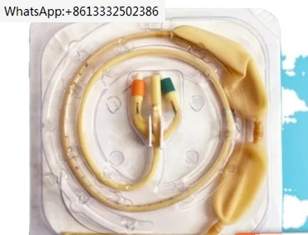 Double-Balloon Gastric Tube Double-Balloon Catheter for Single Use Three-Cavity Two-Balloon Tube Three-Cavity