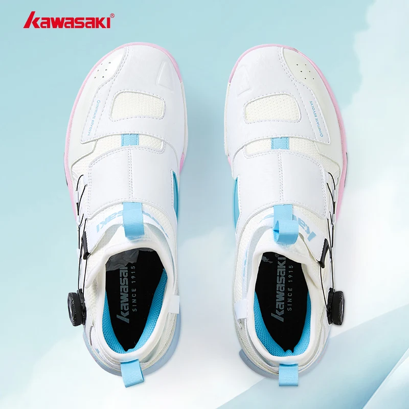 Kawasaki King Series 2.0 Professional Badminton Shoes For Men Women Anti-Twist Sports Original Men\'s Tennis Shoes Sneakers A3311