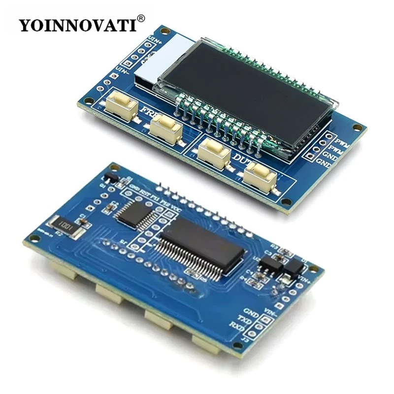 XY-LPWM 1Hz-150KHz PWM Signal Generator Module | Adjustable Frequency/Duty Cycle | TTL Output & LCD Display | 5V DC Power