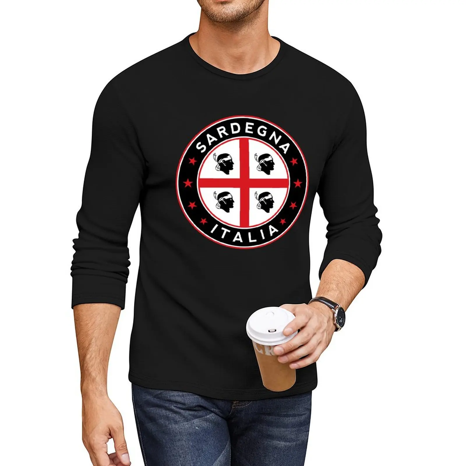 

Sardegna Italia, Sardinia Italy Long T-Shirt quick drying t-shirt black t shirt plain black t shirts men