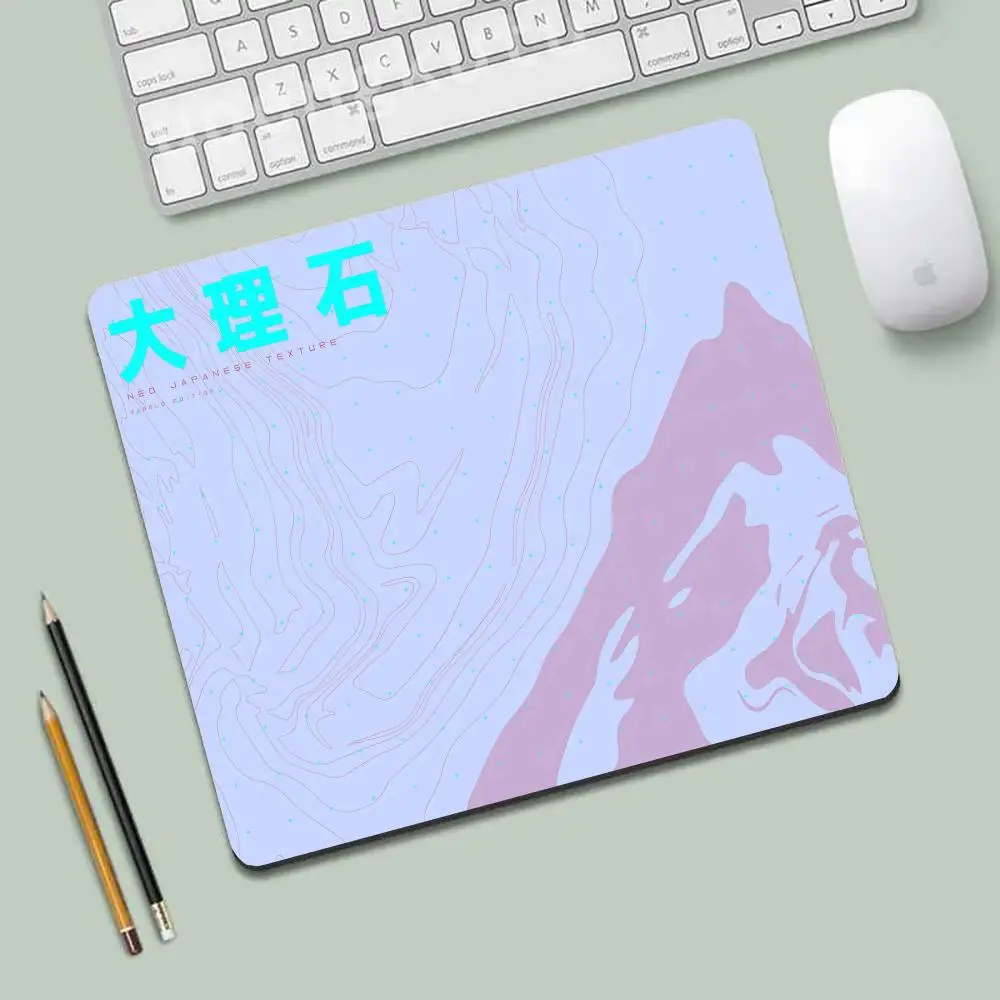 

Marble Mouse Pad 450x400 XXL Non-Slip Desk Holiday gifts Rubber Edge Kawaii locking PC gamers mousepads