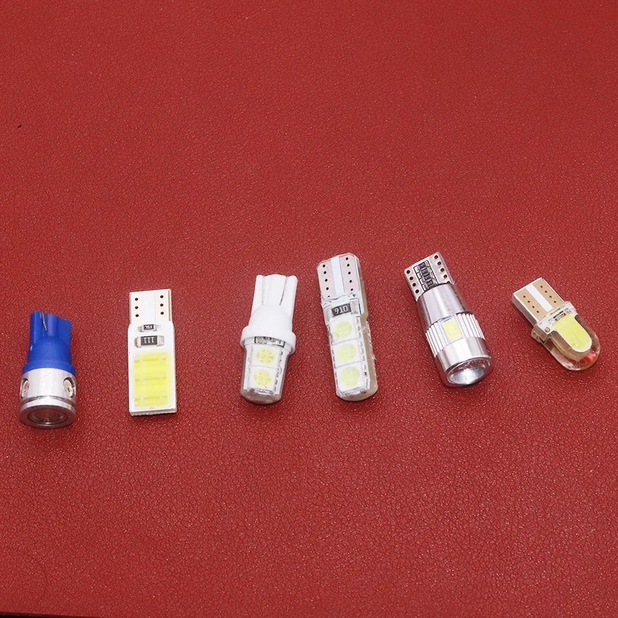 1Pc High Power SMD Led Bulb Car Interior Map Dome Lights Parking Light Signal Lamp T10 5630 2 LED / 4 LED / 6 LED