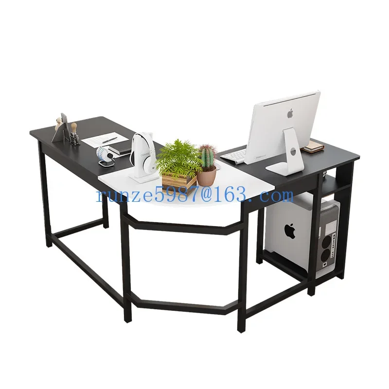 

Computer desk, modern minimalist corner table, household desktop writing desk