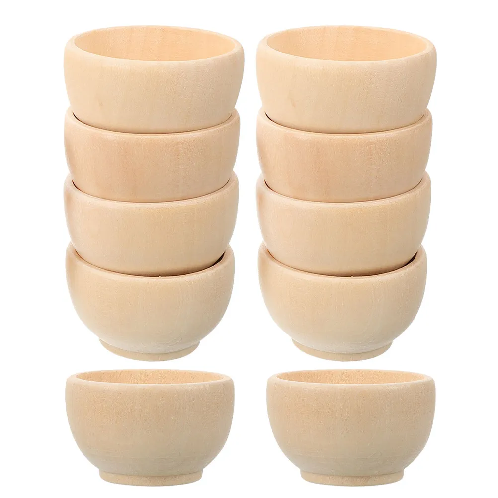 10pcs-tiny-unfinished-wood-bowls-natural-material-diy-painting-art-projects-miniature-home-decor-unfinished-wooden-cutlery-craft