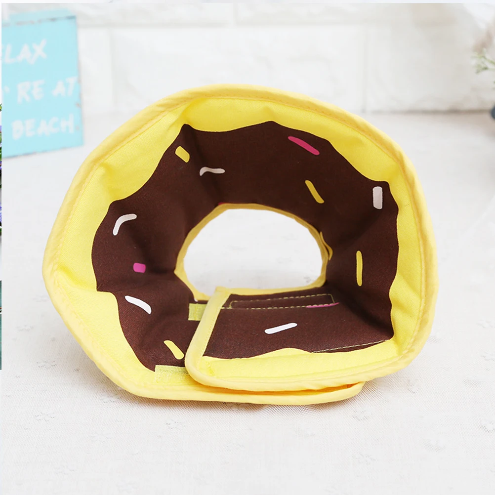 

Pet Dog Neck Circle Anti-bite Recovery Ring Protective Collar Soft Fruit Design Adjustable Tightness Pet Supplies Dog